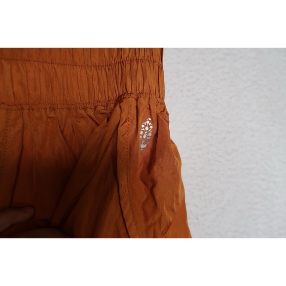 Free People Women's Movement Rust Orange The Way Home High Rise Shorts XS - Picture 5 of 9